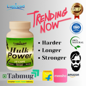 Lupicad Hulk power Capsules – Power & Performance for Men