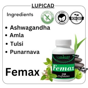 Femax 20 Caps For Woman Health | Increase immunity, Energy Booster