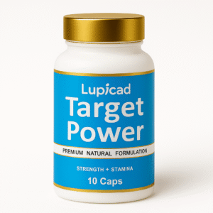 Lupicad Target Power Capsule – Men’s Vitality & Energy Support – 10 Capsules